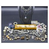 Watch Pendant Necklace & Costume Jewelry