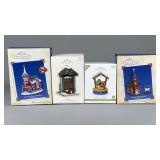 Four Hallmark Keepsake Christmas Ornaments