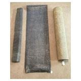Three Rolls of Rug No-Slip Padding