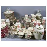 Franciscan Hand-Decorated China, 130+ Pcs