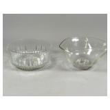 Two Glass Bowls