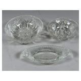 Three Glass Bowls