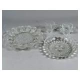Four-Piece Glass Tableware Set