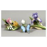 Capodimonte Style Porcelain Figurines