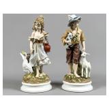Andrea by Sadek Figurines of Boy and Girl