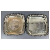 Wilcox Silver Plated Dishes, American Rose Pattern