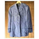 Vintage Blue Wool Air Force Jacket