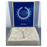 White Cotton Throw Blanket