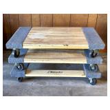 Three 1,000-lb Capacity Mover's Dollies