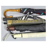 5 Assorted Umbrellas with Mixed Handles