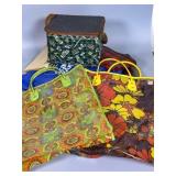 Totes, Garment Bags, and Lunch Box