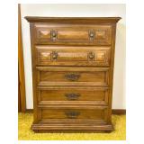 Young-Hinkle Oak Chest of Drawers