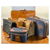 Leather and Canvas Luggage Collection