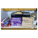 Microwave, Cookware, and Accessories Set