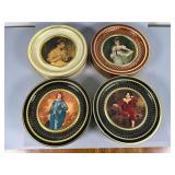 Four Artistic Cookie Tins by Container Corp