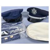 Vintage Military and Service Caps