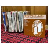 Vinyl Records Including 'Raleigh & Carole...Togeth