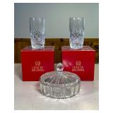 Lenox Bar Crystal Glassware and Covered Dish