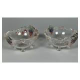 Mikasa Tarragona Crystal Bowls