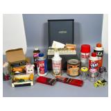 Metal Desk Organizer and Supplies