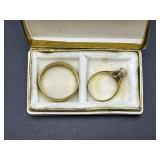 Vintage Rings in 14K and 8K Gold, Made in Europe