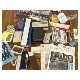 Slide Rules, Cross Pen Set, Vintage Magazines