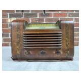Sonora RDAU-209 Wood Radio Receiver