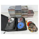 CDs in Cases and Travel Album