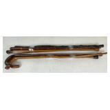 Wooden Walking and Hiking Sticks