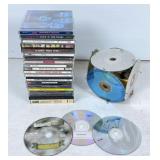 Music CDs, DVDs, and Disc Holder