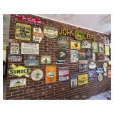 Vintage-Style Advertising Signs