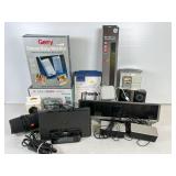 Electronics and Accessories Lot Including Baby Mon