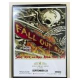 Framed Fall Out Boy 2013 Tour Poster