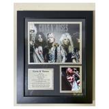 Framed Guns N' Roses Memorabilia Collage