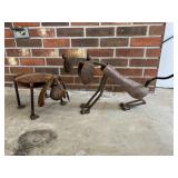 Metal Dog Sculpture Figures