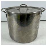 Stainless Steel Stockpot with Lid and Handles