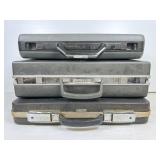 Stacked Vintage-Typewriter Hard Cases