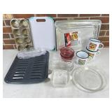 Kitchenware Lot with CorningWare and Bakeware