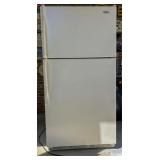 Whirlpool Top-Freezer Refrigerator, White