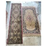 Two Decorative Area Rugs, Including Marked Designs