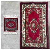 Two Woven Persian-Style Area Rugs