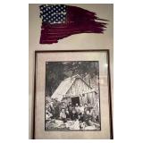 Framed Photograph of Skagit River Hotel