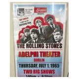 The Rolling Stones 1965 Concert Poster