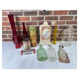 Glass Bottles and Vintage Packaging