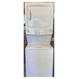 GE Stacked Washer and Dryer Unit