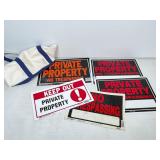 Private Property Warning Signs