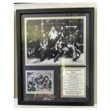Framed Allman Brothers Band Display