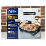 Oster 12-Inch Electric Skillet with DuraCeramic Co