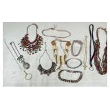 Statement and Beaded Necklaces