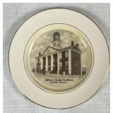 Commemorative Jefferson County Courthouse Plate